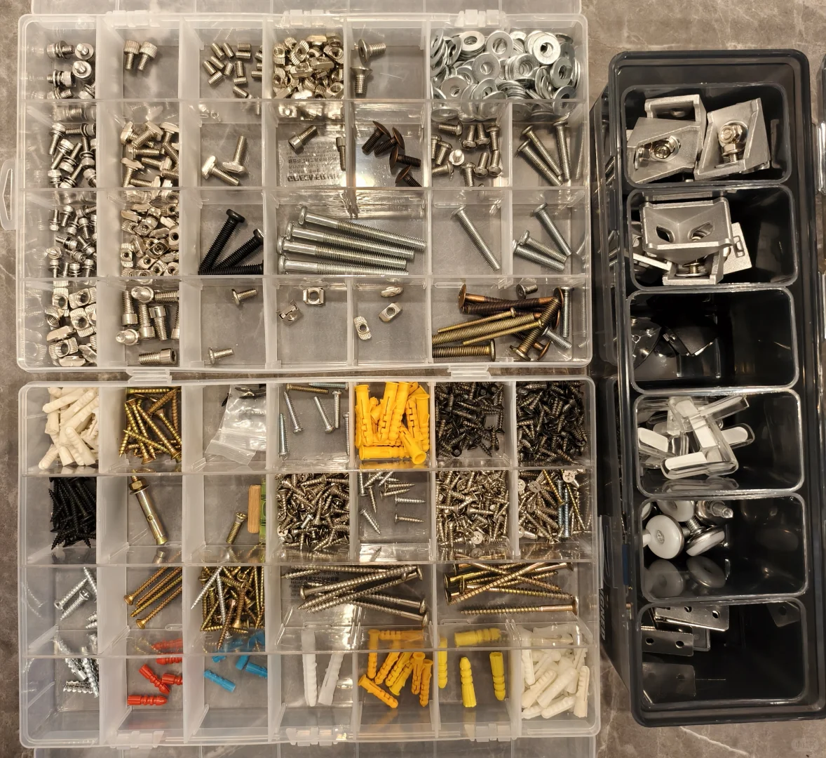 铝型材DIY用到过的工具，收纳