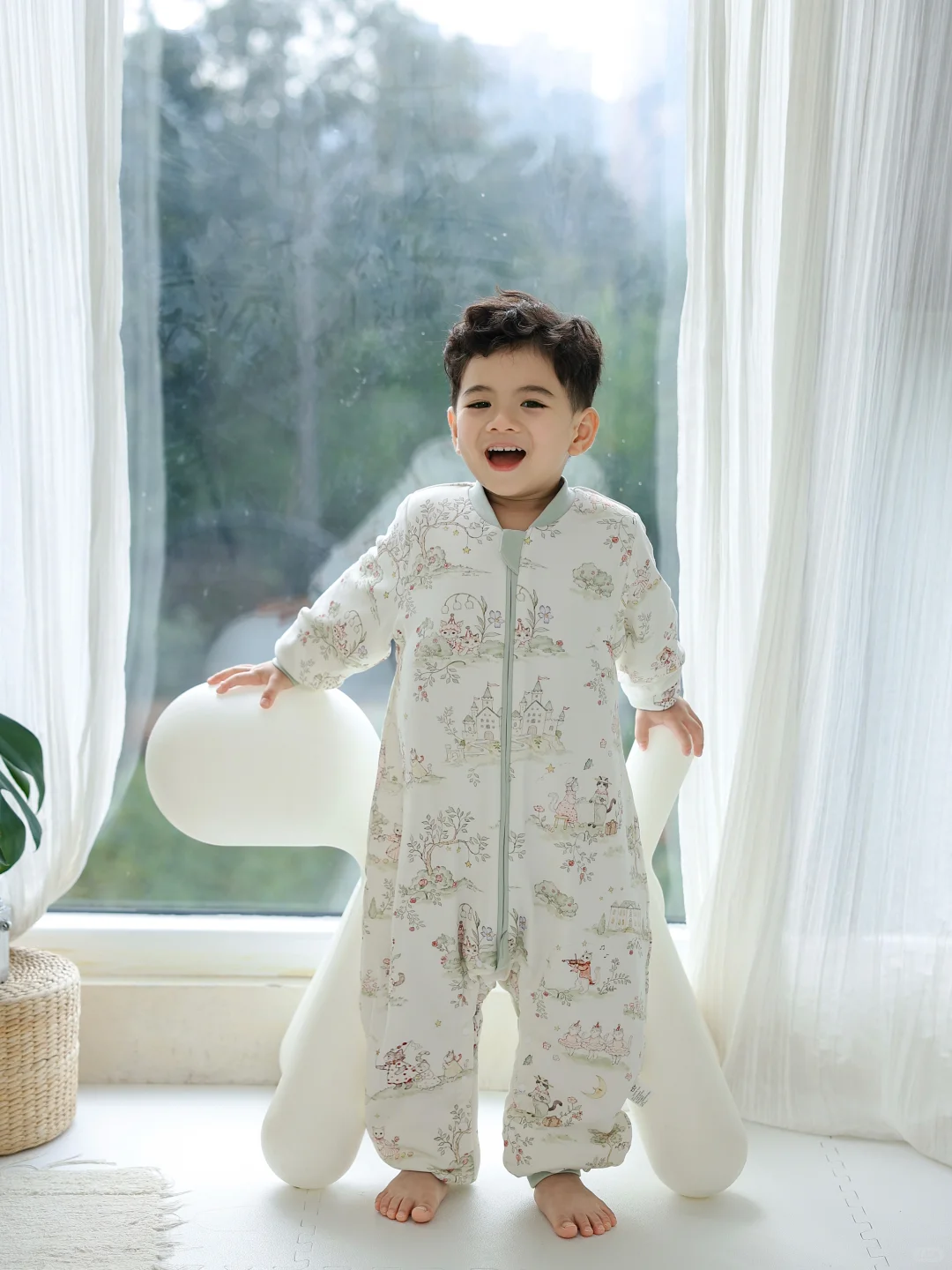 秋冬养娃救命❗️童话风睡袋太给力了！
