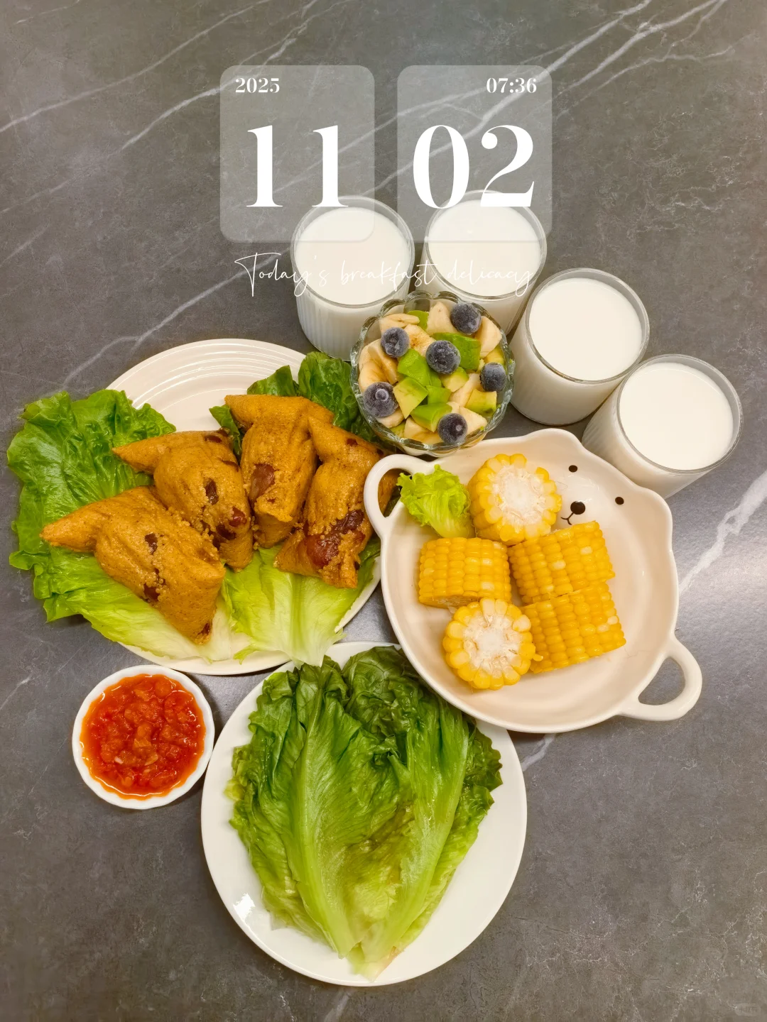 11月份第1️⃣周低碳早餐