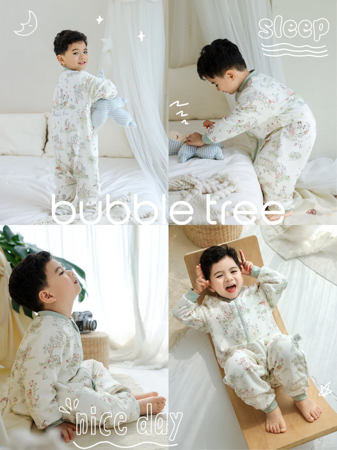 秋冬养娃救命❗️童话风睡袋太给力了！