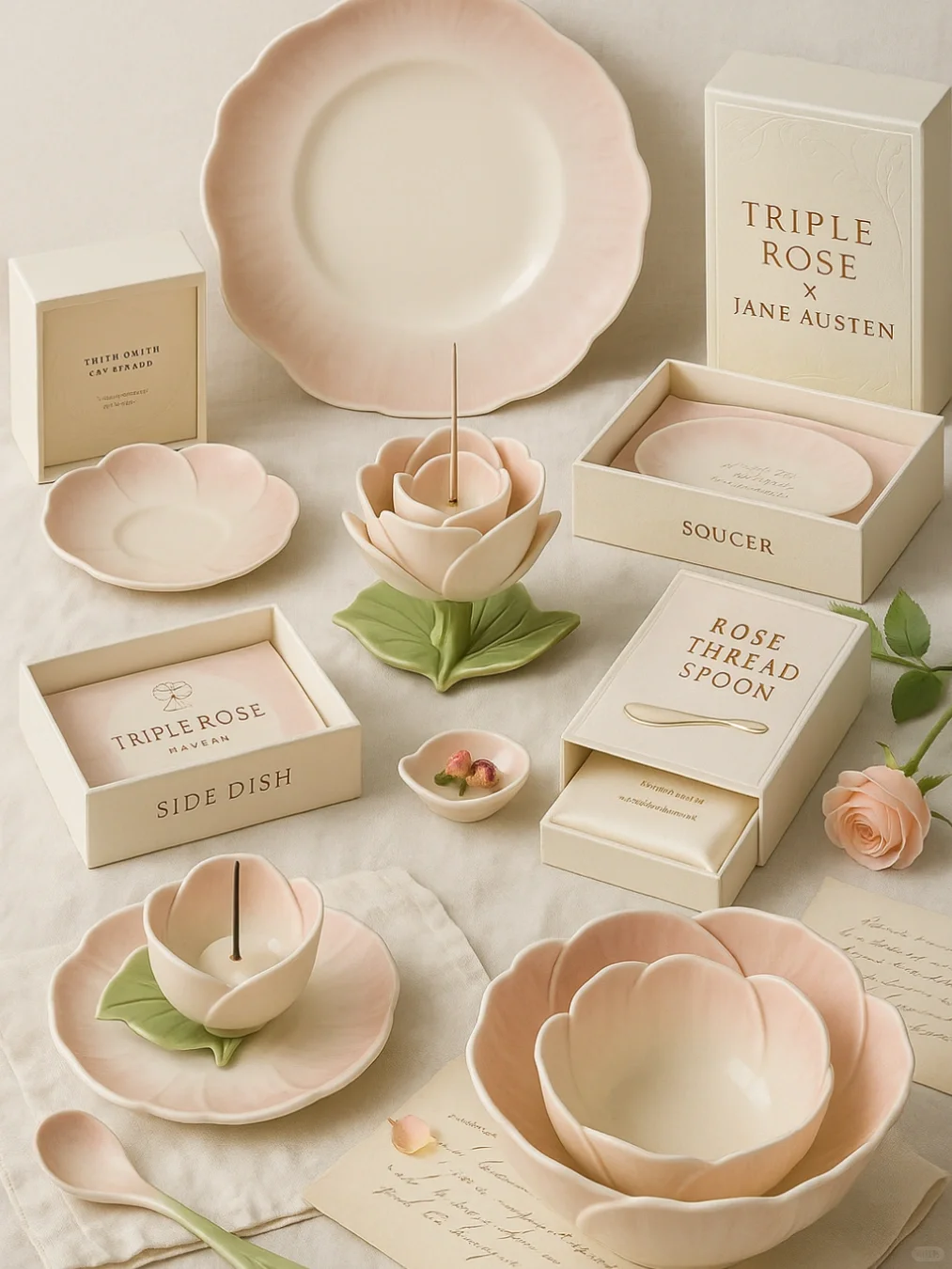 如果你能在一朵玫瑰里喝茶、沉思、点香