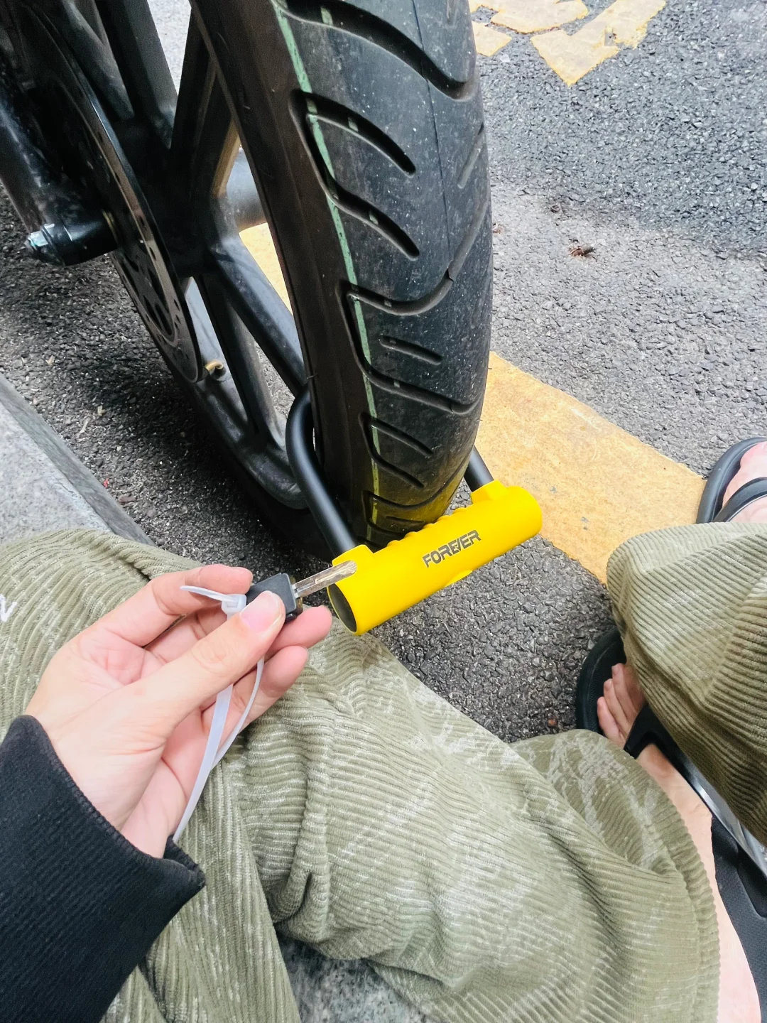 我～老派的人喜欢用u型锁-但是迷你