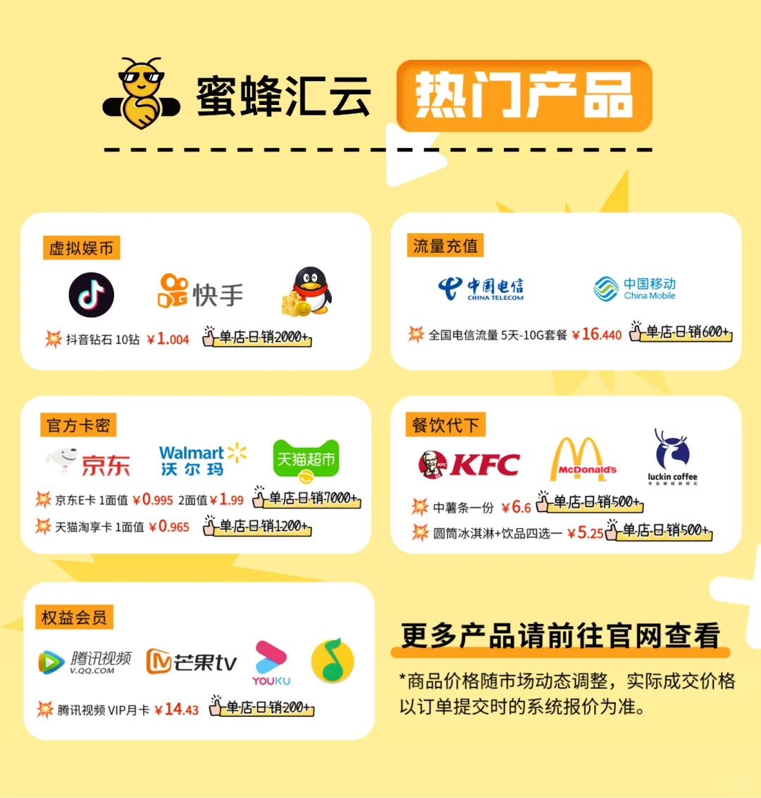 告别虚拟商品采购难题，优质货源一站聚合！