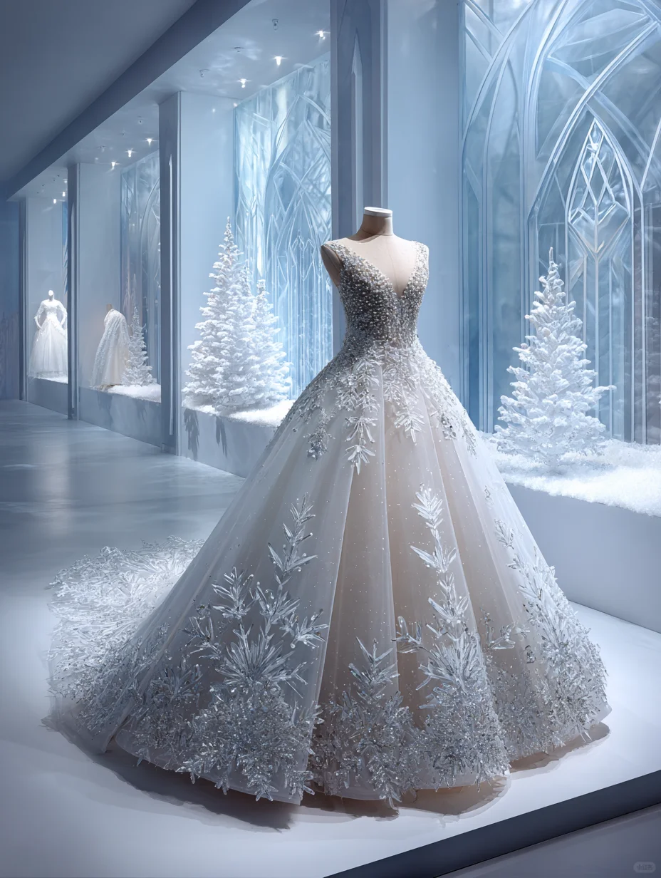 A字型舞会礼服｜霜华 The Essence of Frost