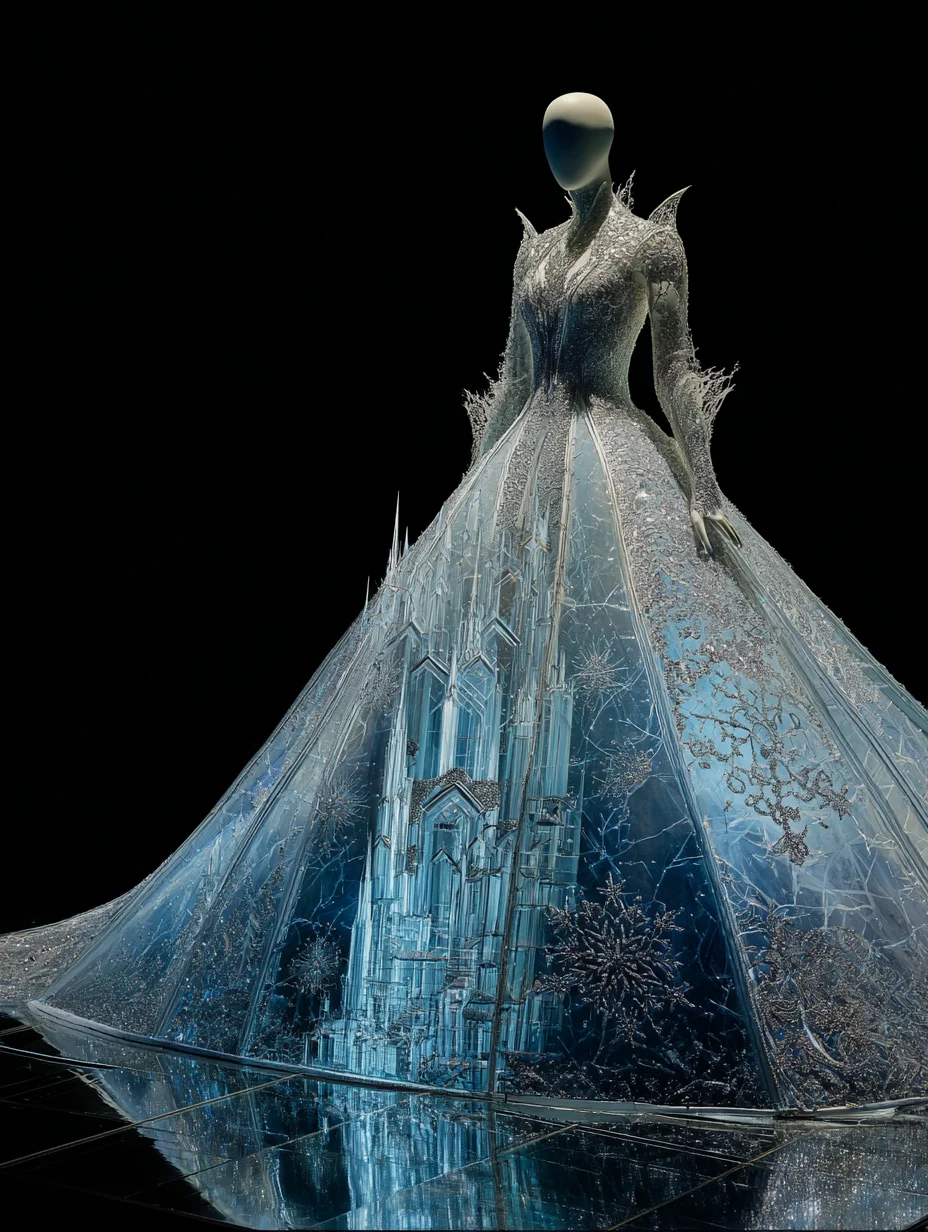 A字型舞会礼服｜霜华 The Essence of Frost