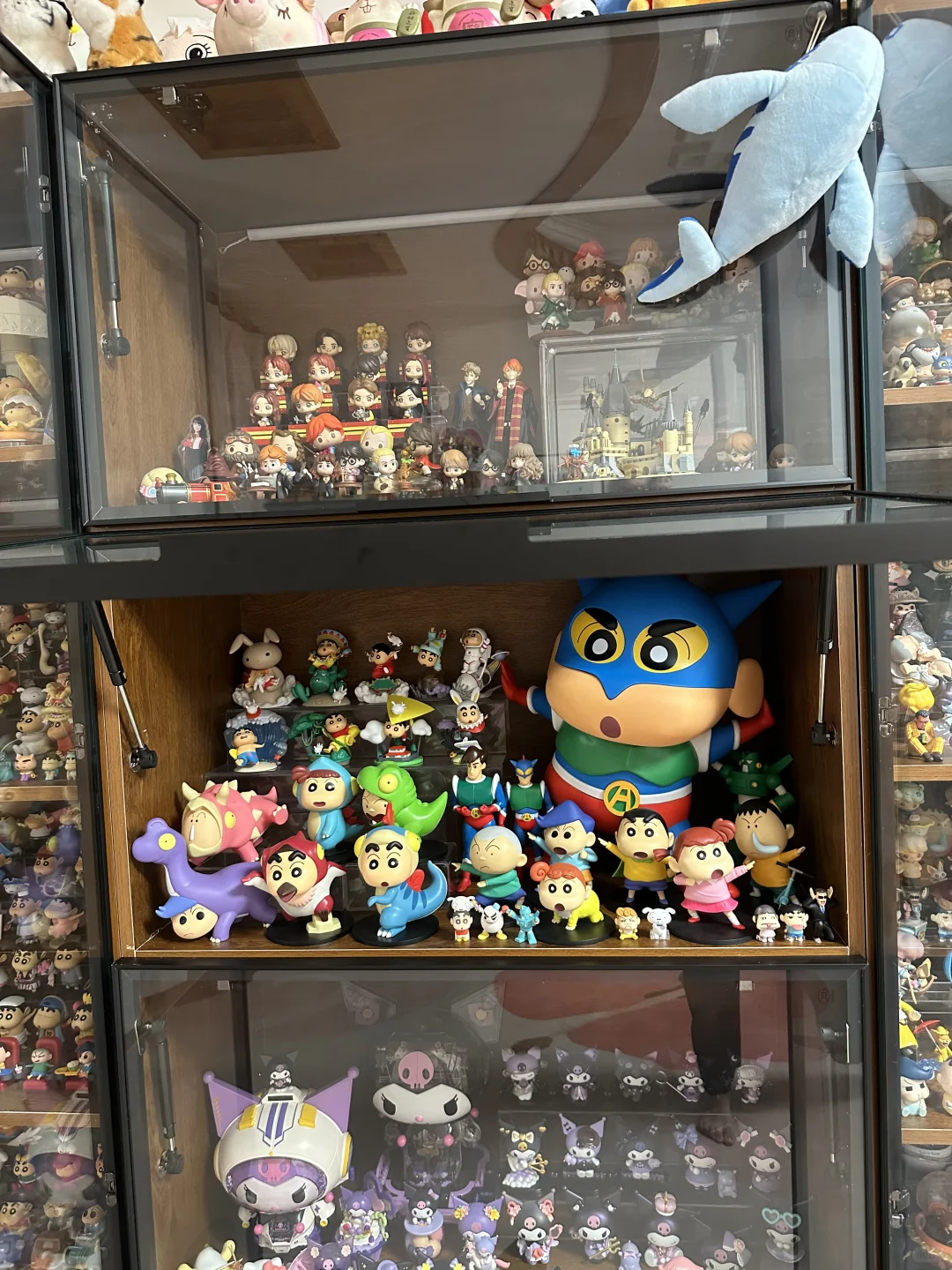 蜡笔小新盲盒墙??沉浸式参观我的收藏！✨