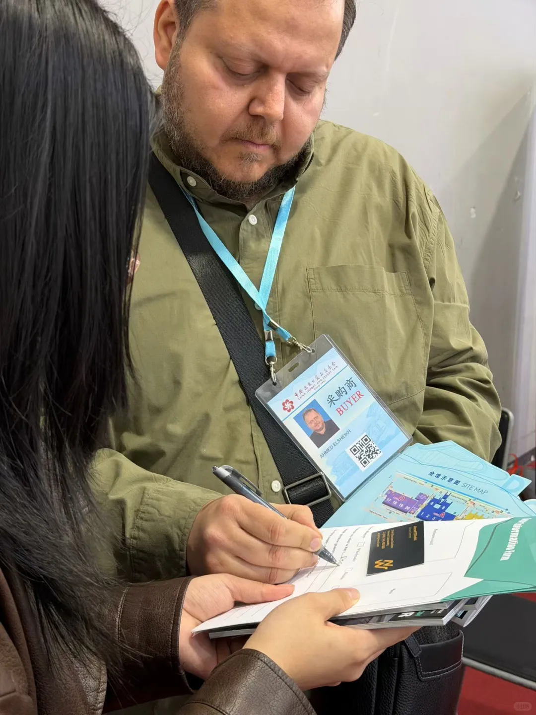 广交会二期买家名片及采购意向✅