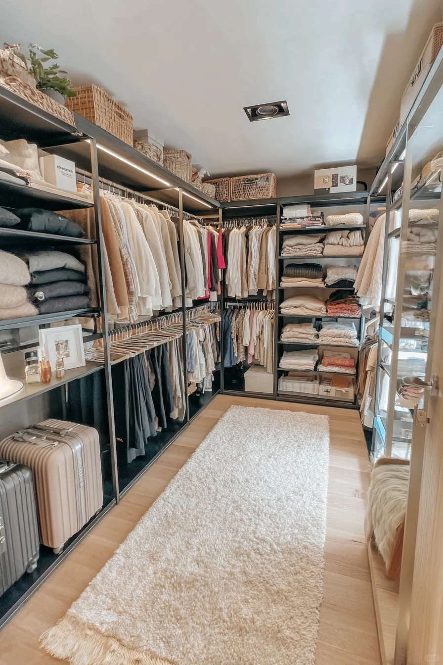 衣橱收纳空间布局小技巧（附尺寸）