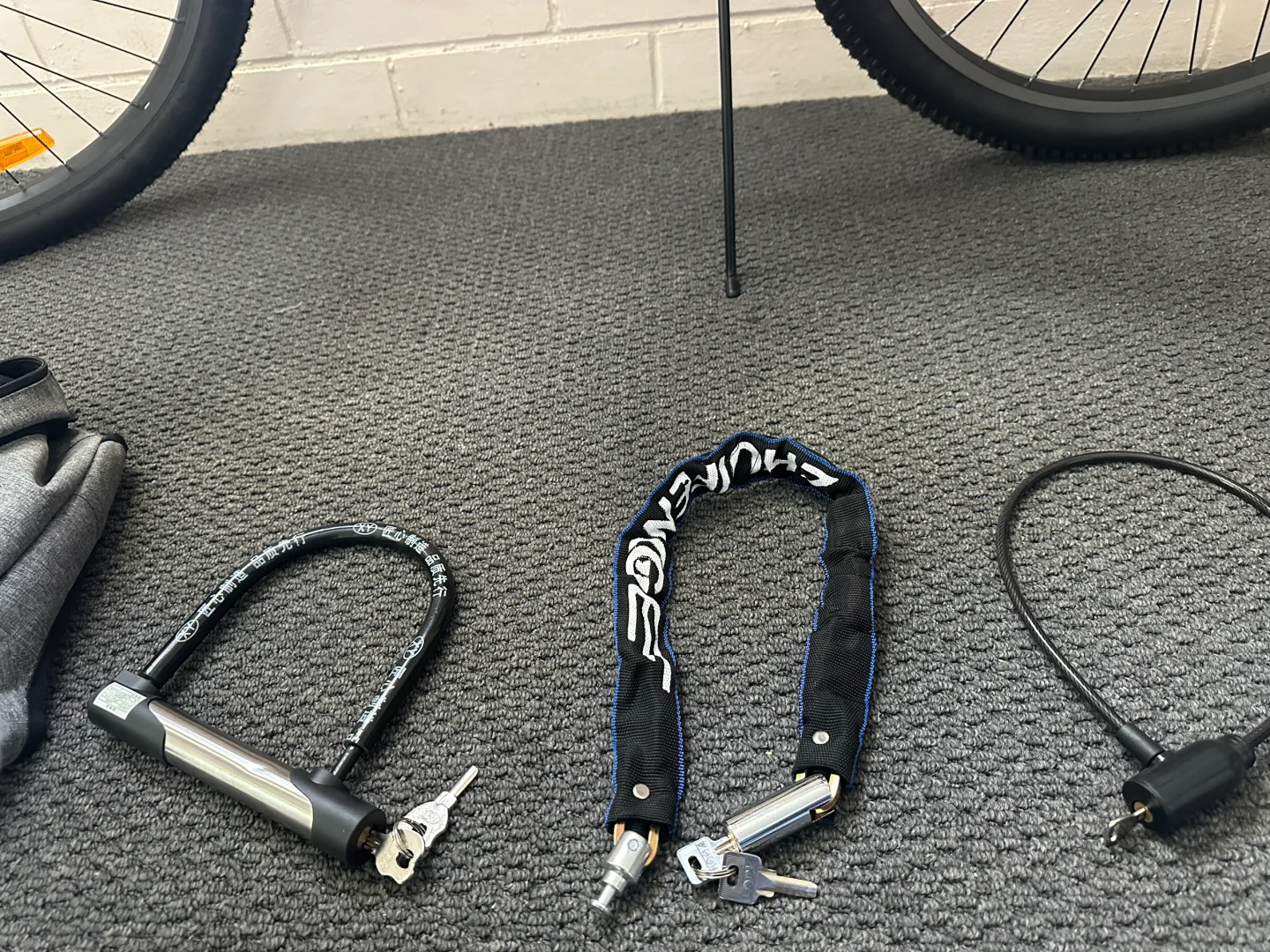 每天出门三把锁