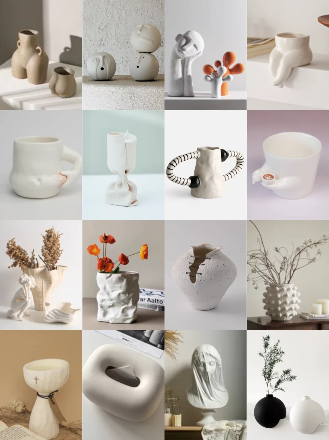 今日分享｜私藏的16款陶瓷器物