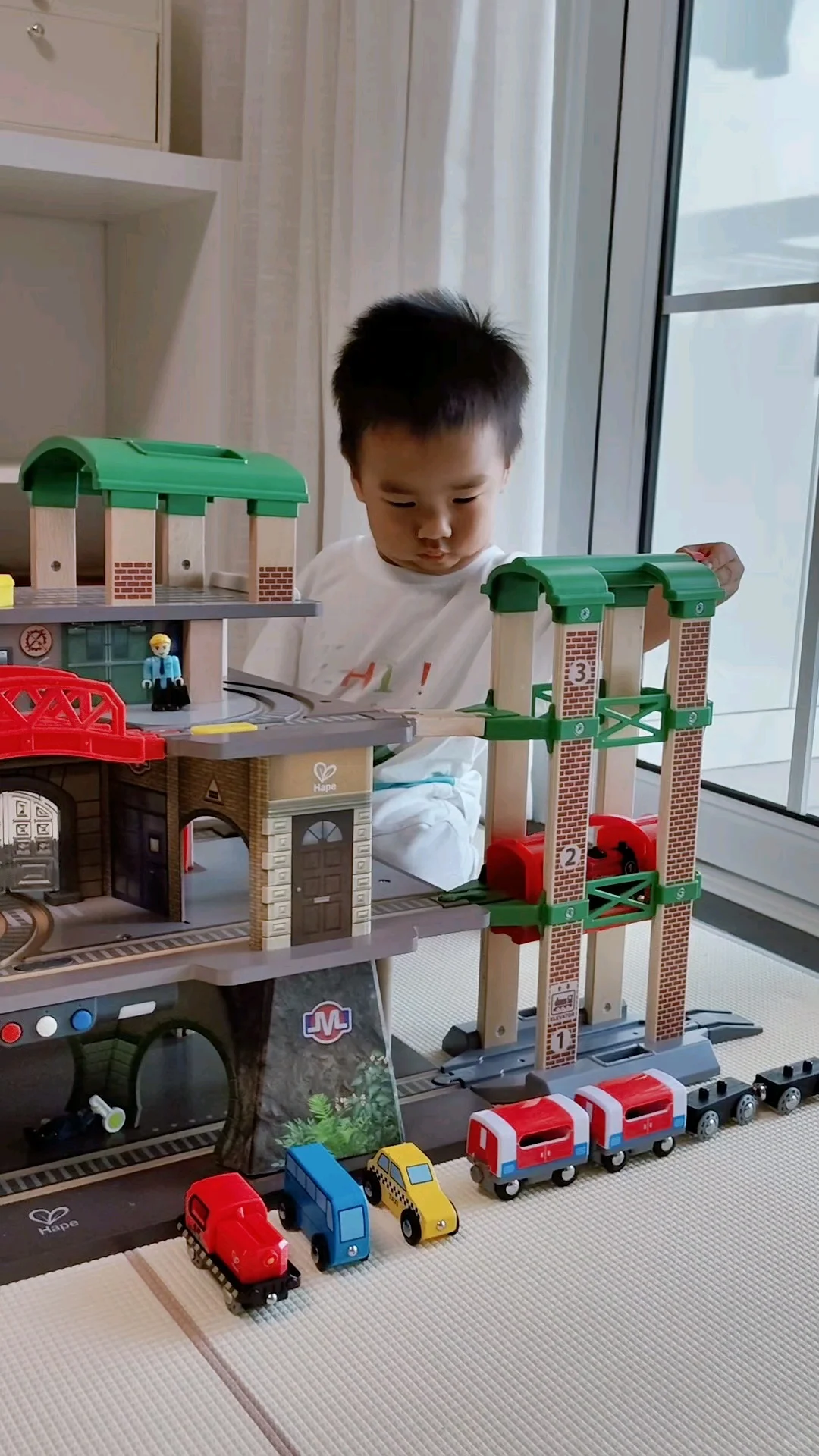 谢谢你，娃一整天没理我了…