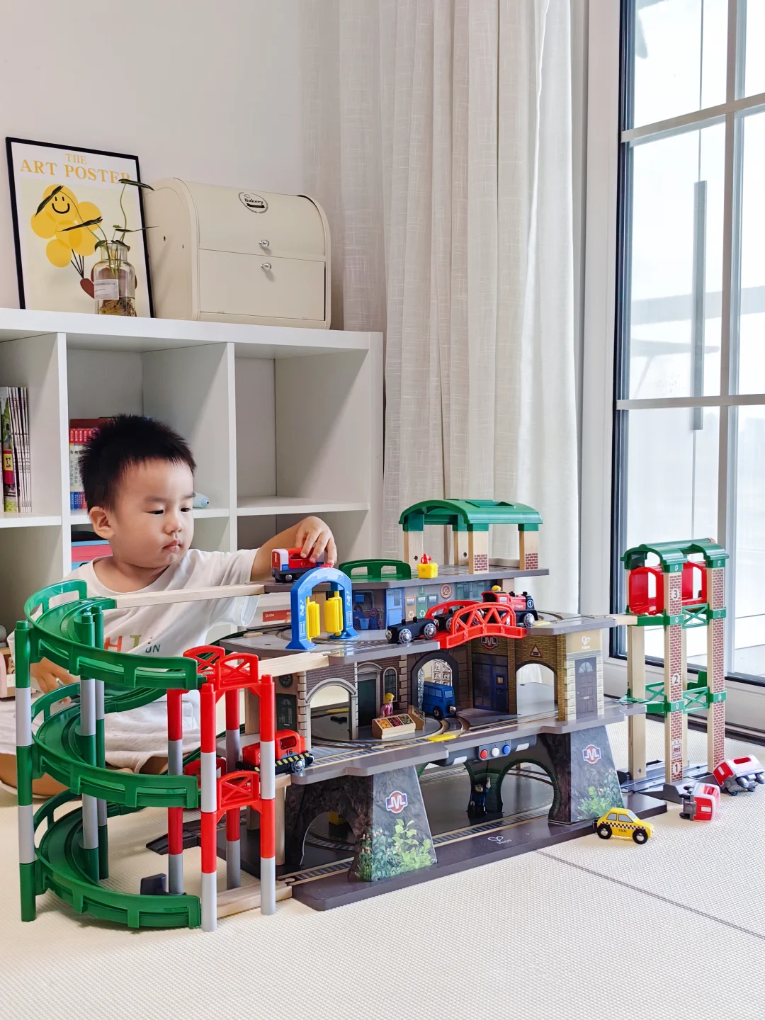 谢谢你，娃一整天没理我了…