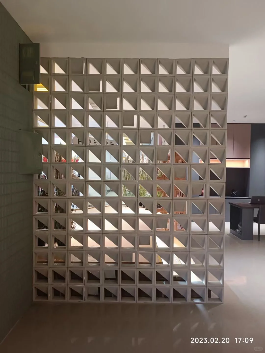 水泥构件施工现场实拍