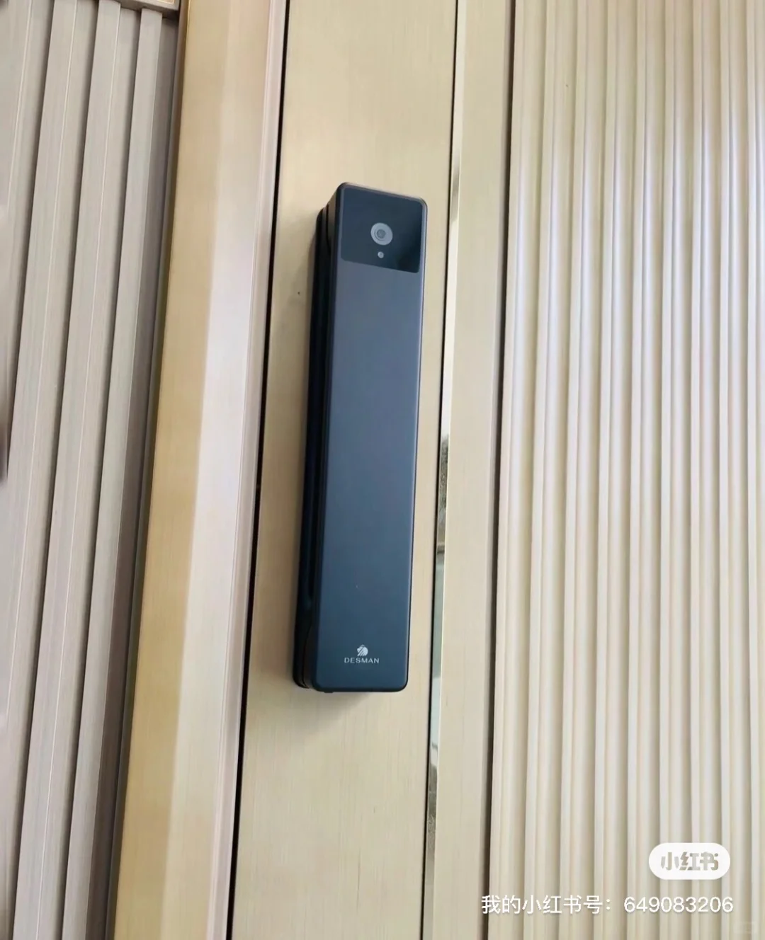 德施曼智能锁专卖店的小姐姐真有眼光