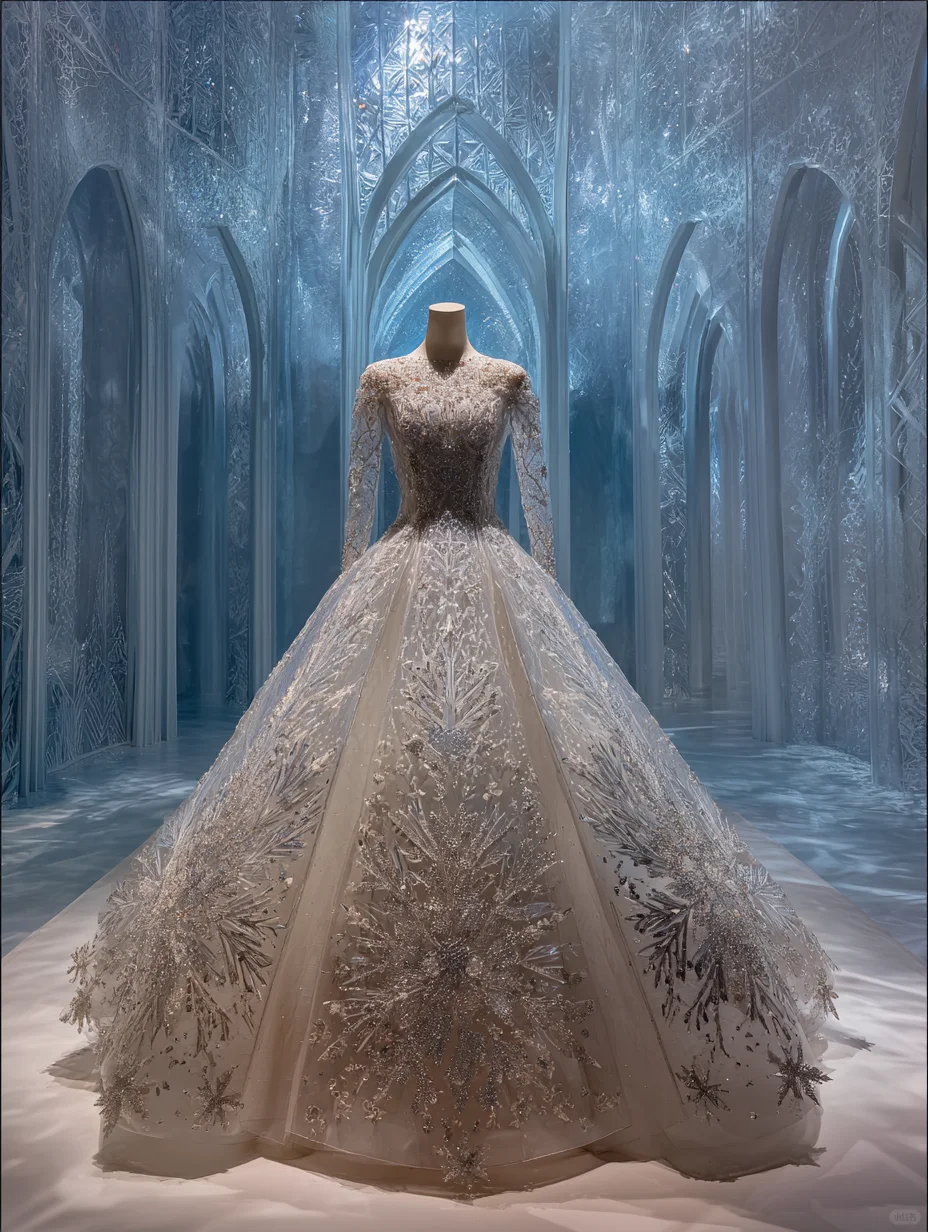 A字型舞会礼服｜霜华 The Essence of Frost