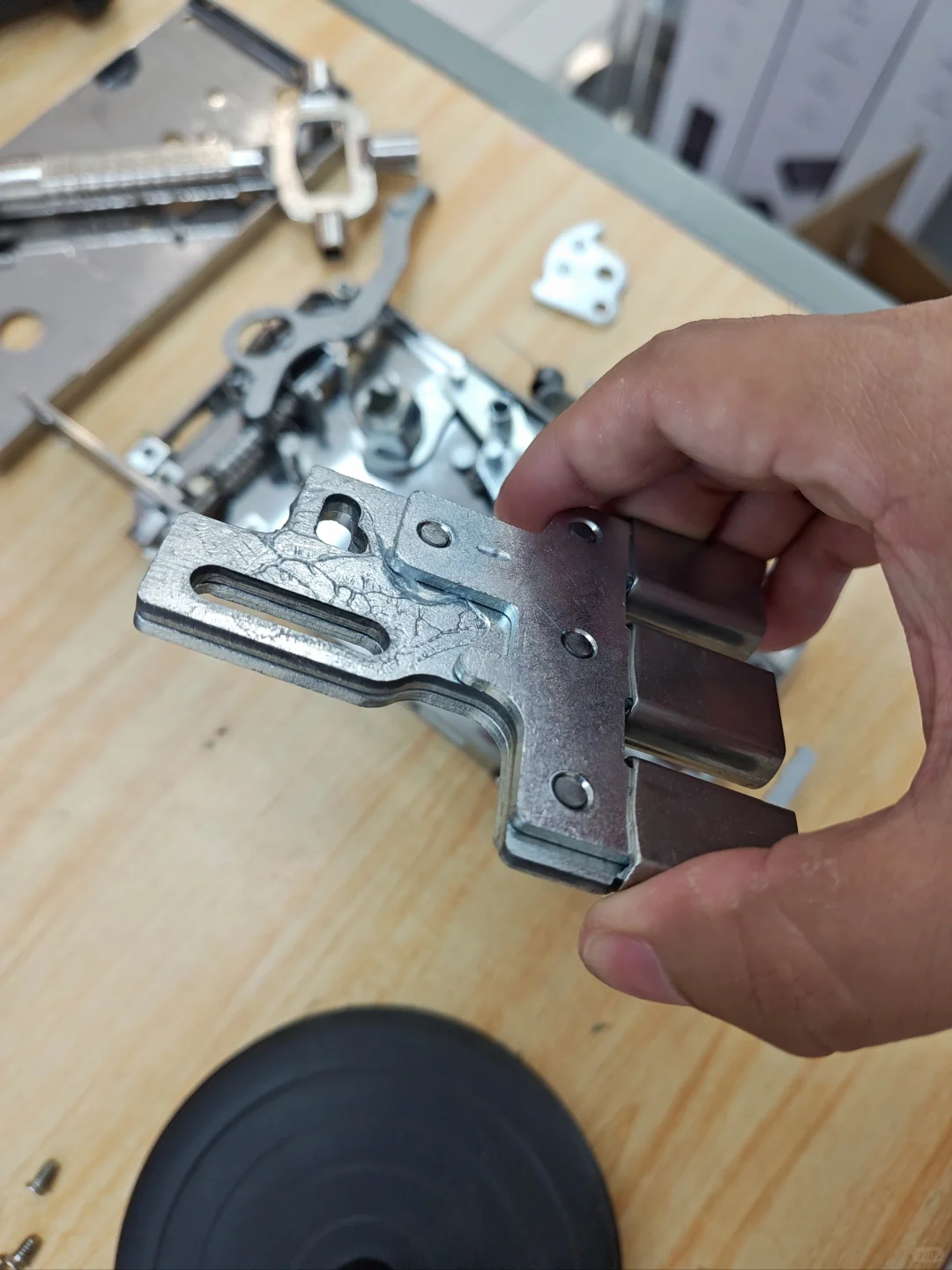 日常拆锁 连杆离合结构锁体