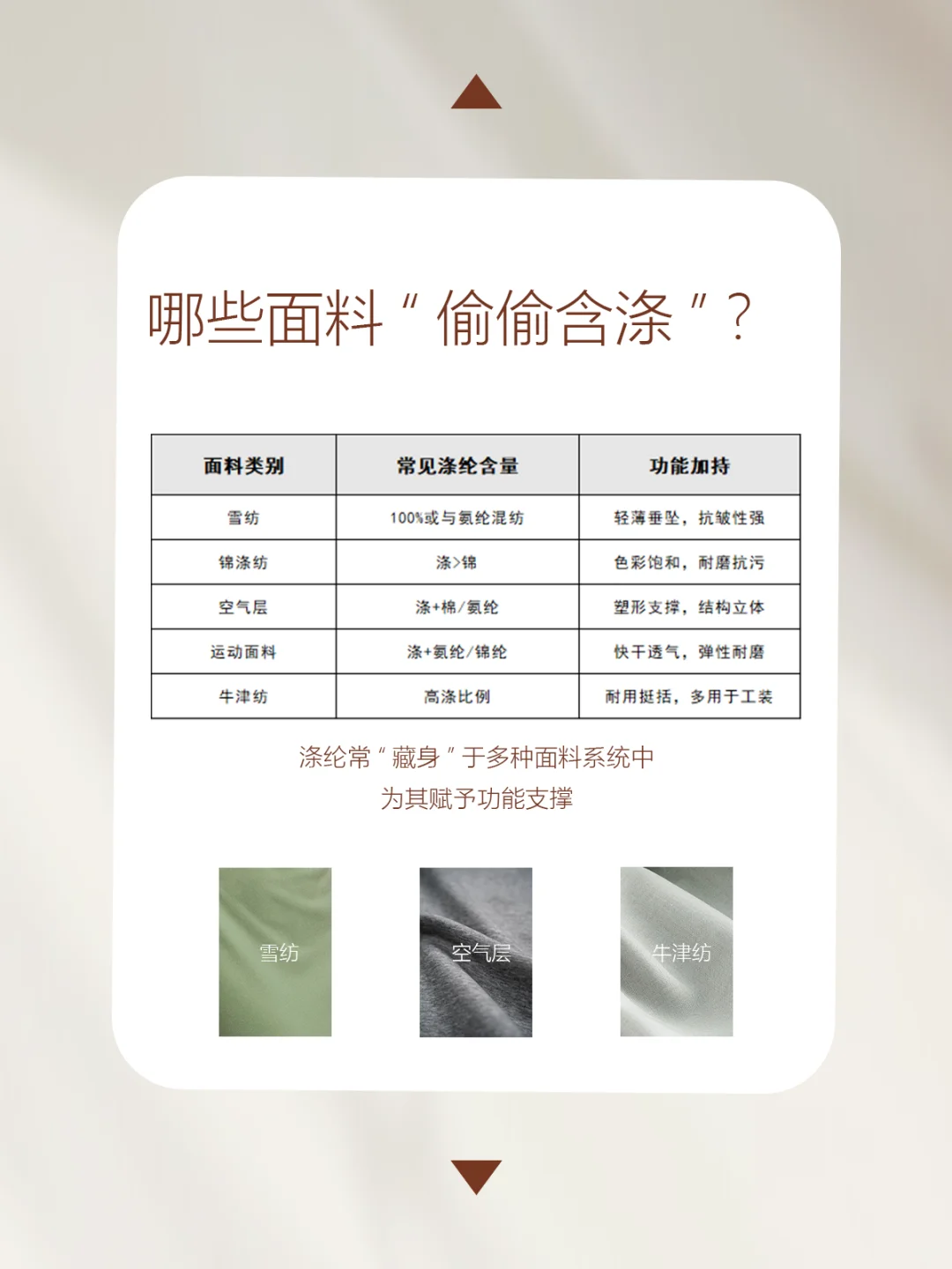 【面料指南】涤纶=塑料感？设计师早就翻篇了！