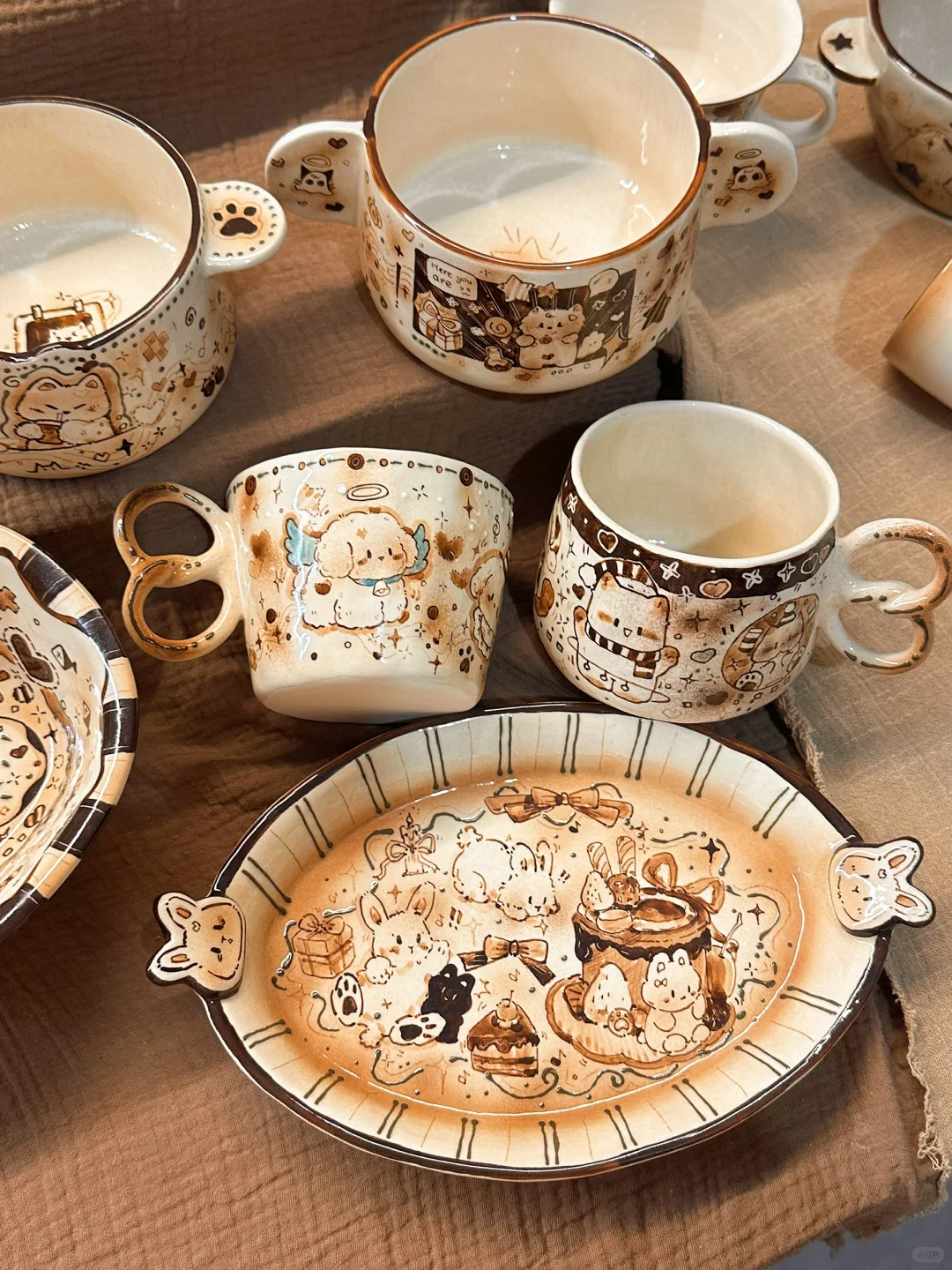 ☕️有趣的杯子 跳进无聊的日子里ˁ῁̭ˀˁ῁̮ˀ☕️