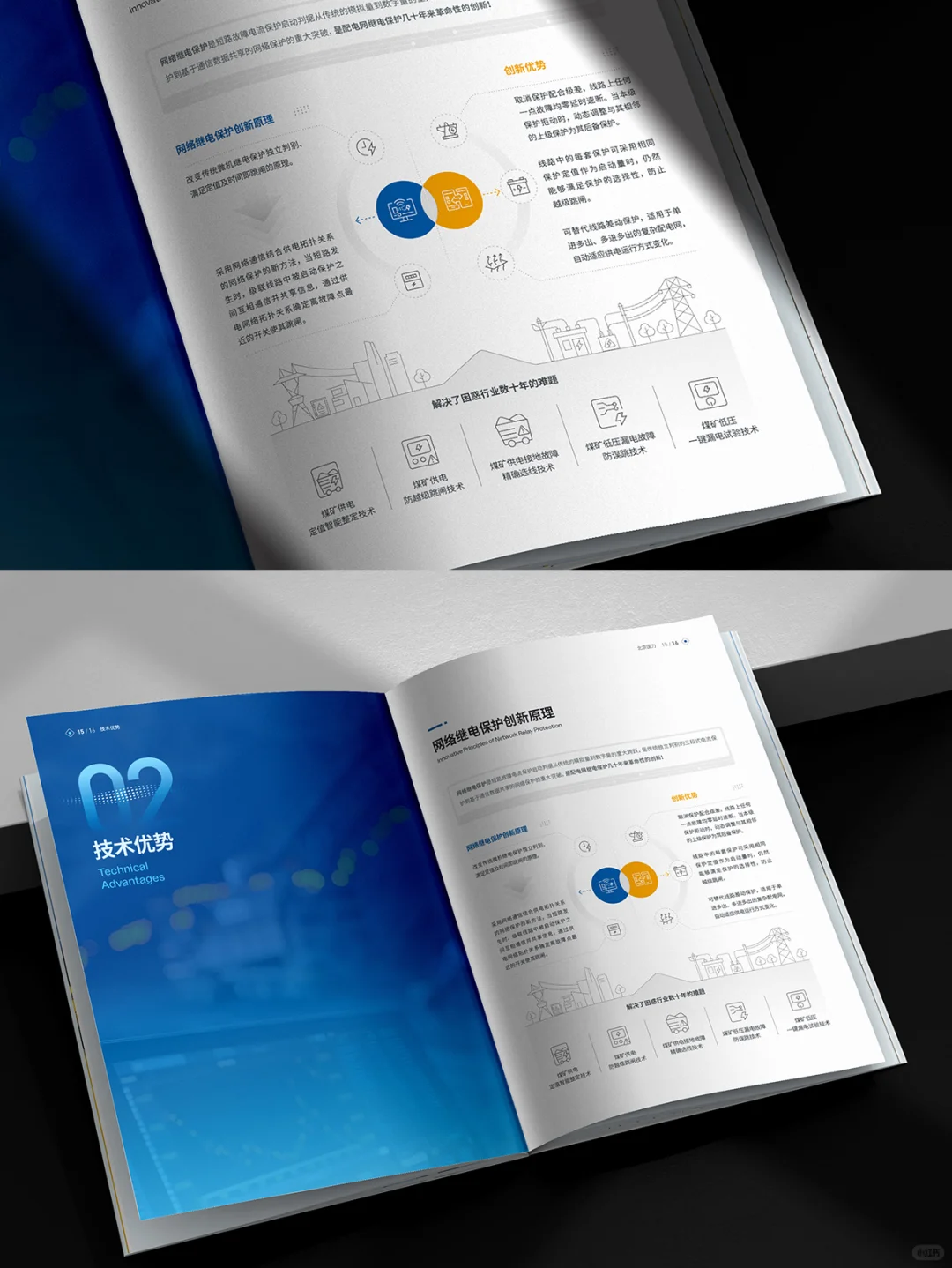 国力电气能源画册设计