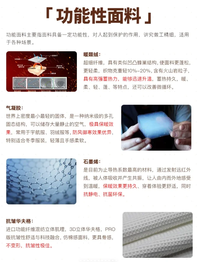 服装面料#科技面料#面料知识点#面料素材