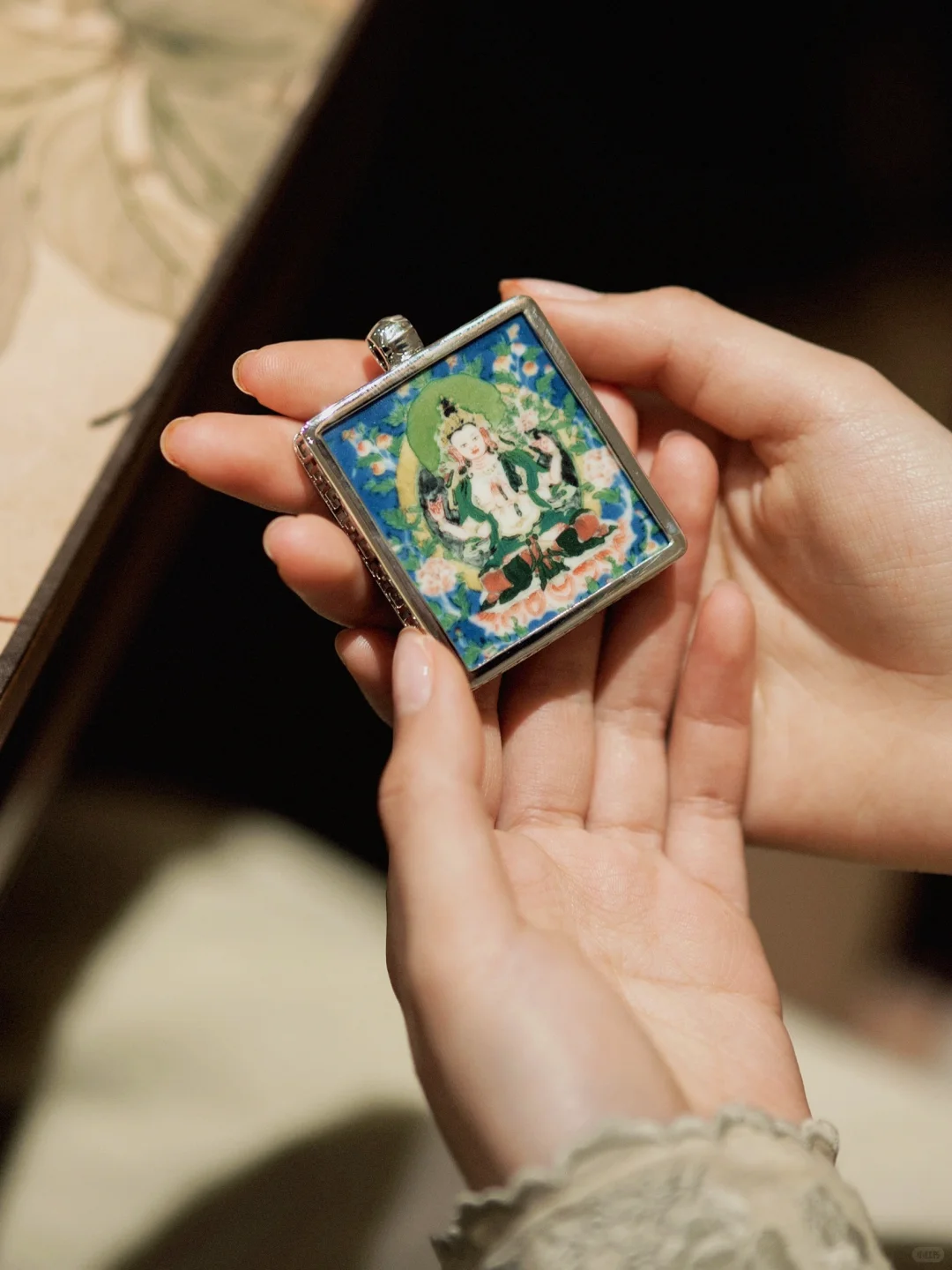 定了2个月的佛牌终于出来啦～