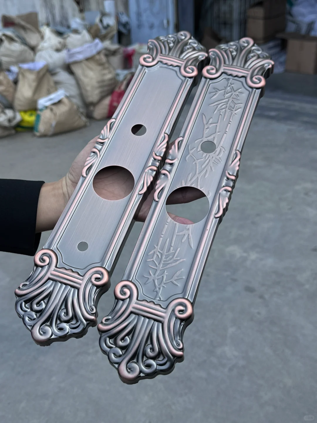 源头锁厂/复古不锈钢防盗门大门锁，机械锁