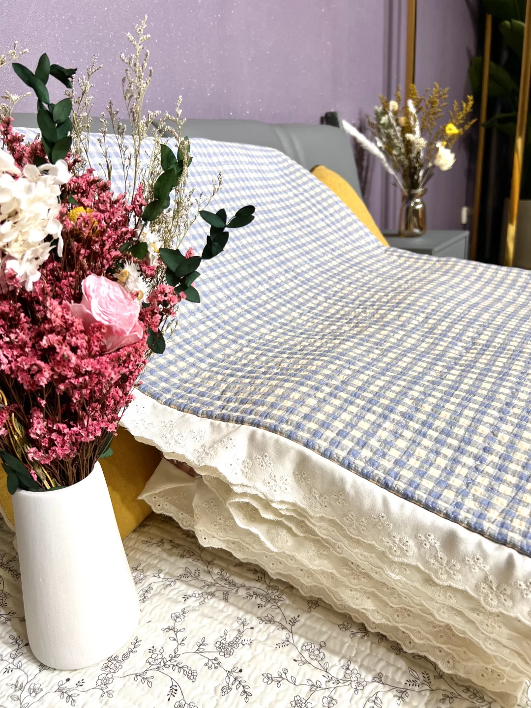 ?救命！这床盖的少女心设计直接戳中我了！