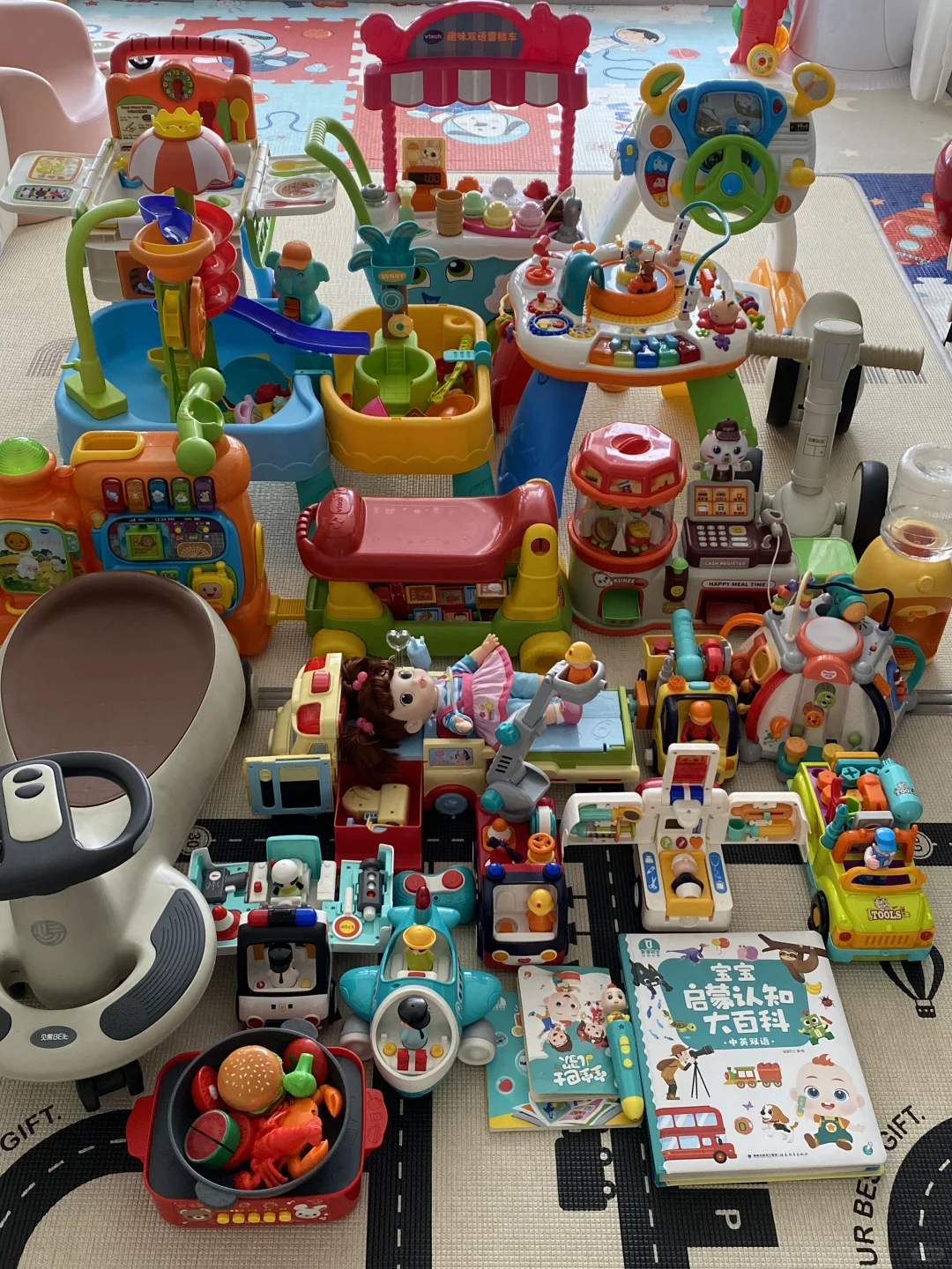 不知道你们发没发现问题大件玩具真的很耐玩