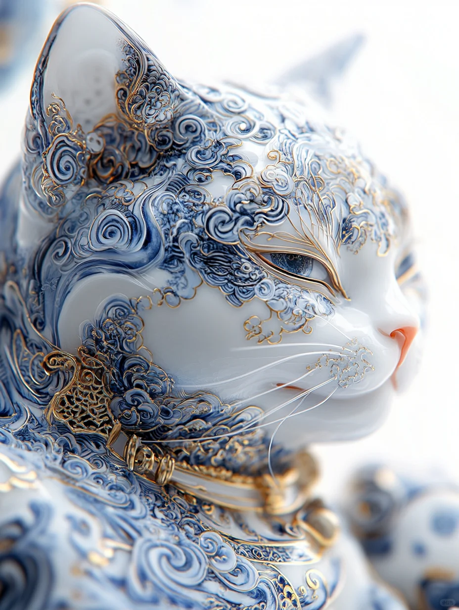 前方高萌预警！花纹各异的花瓷喵！