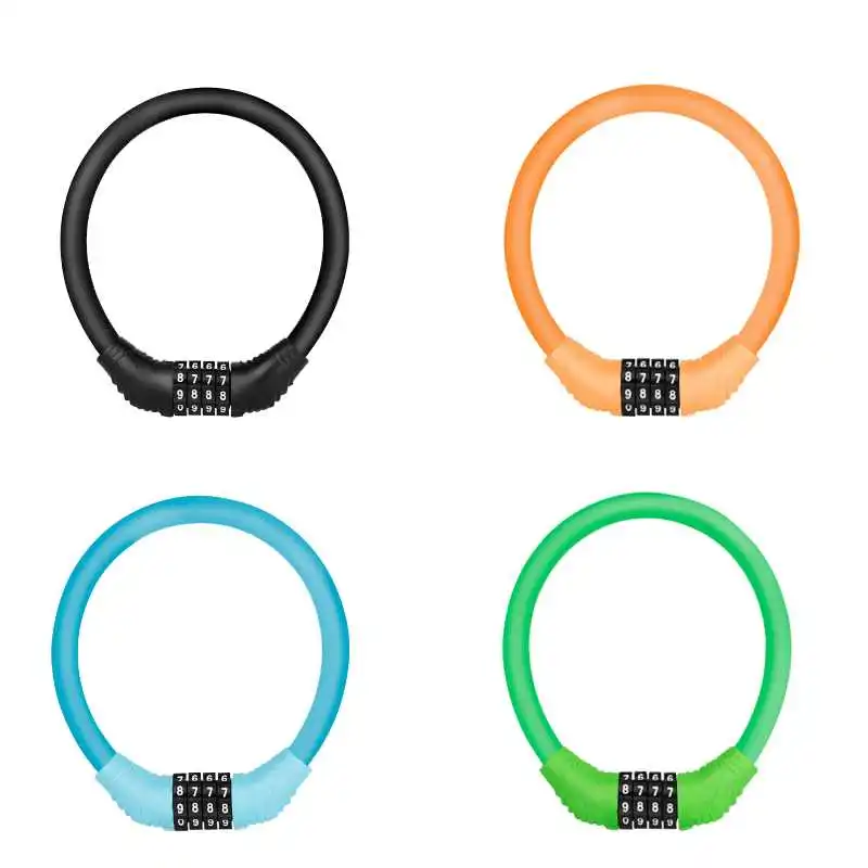 山地自行车锁专用防盗电动电瓶单车儿童密码