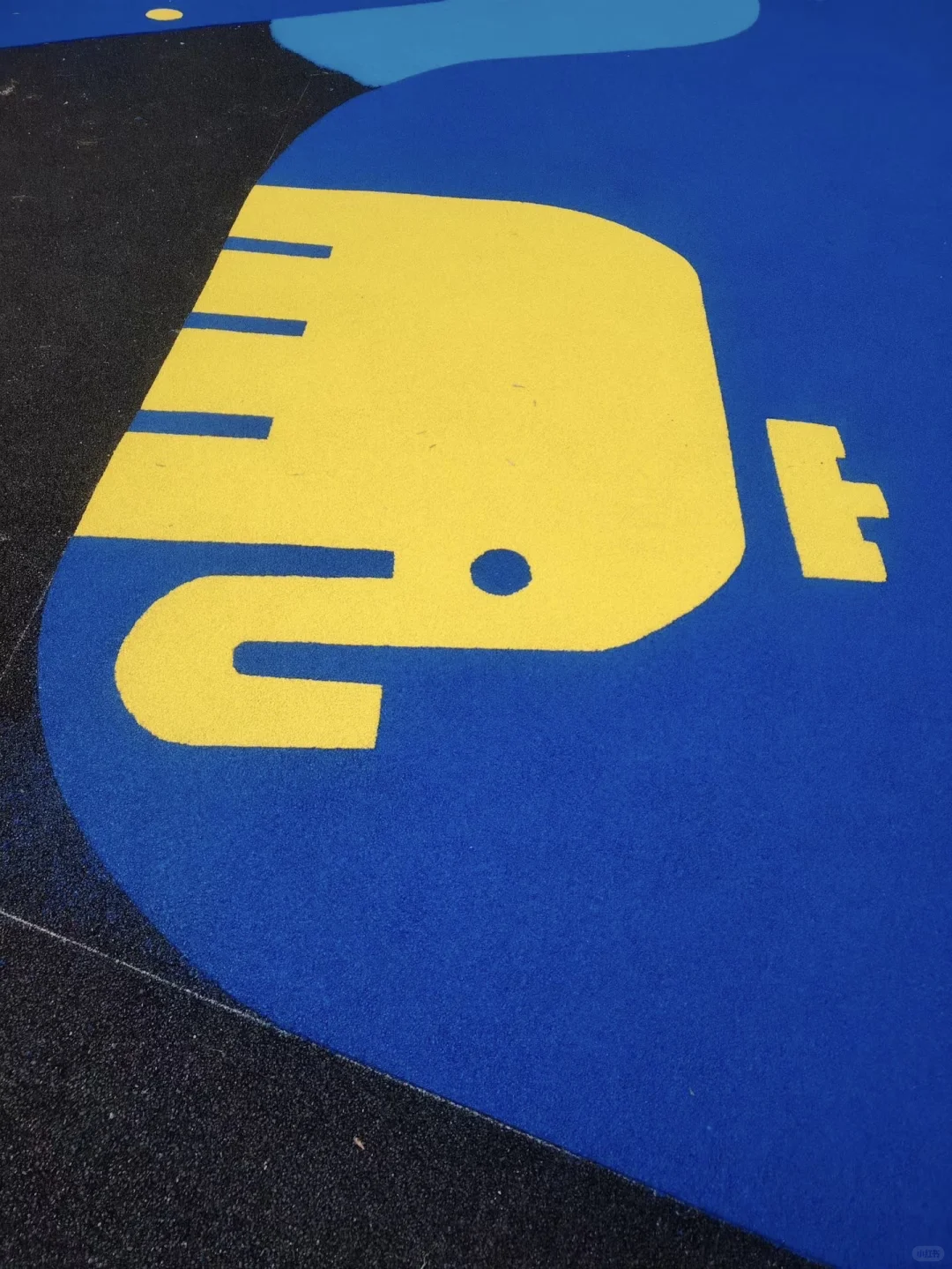 小汽车图案EPDM地面公园设计构想