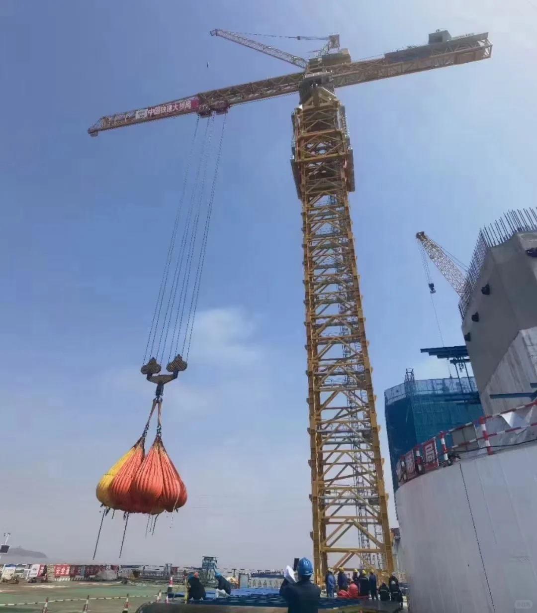 徐工塔机XGT8300-320S安装后调试