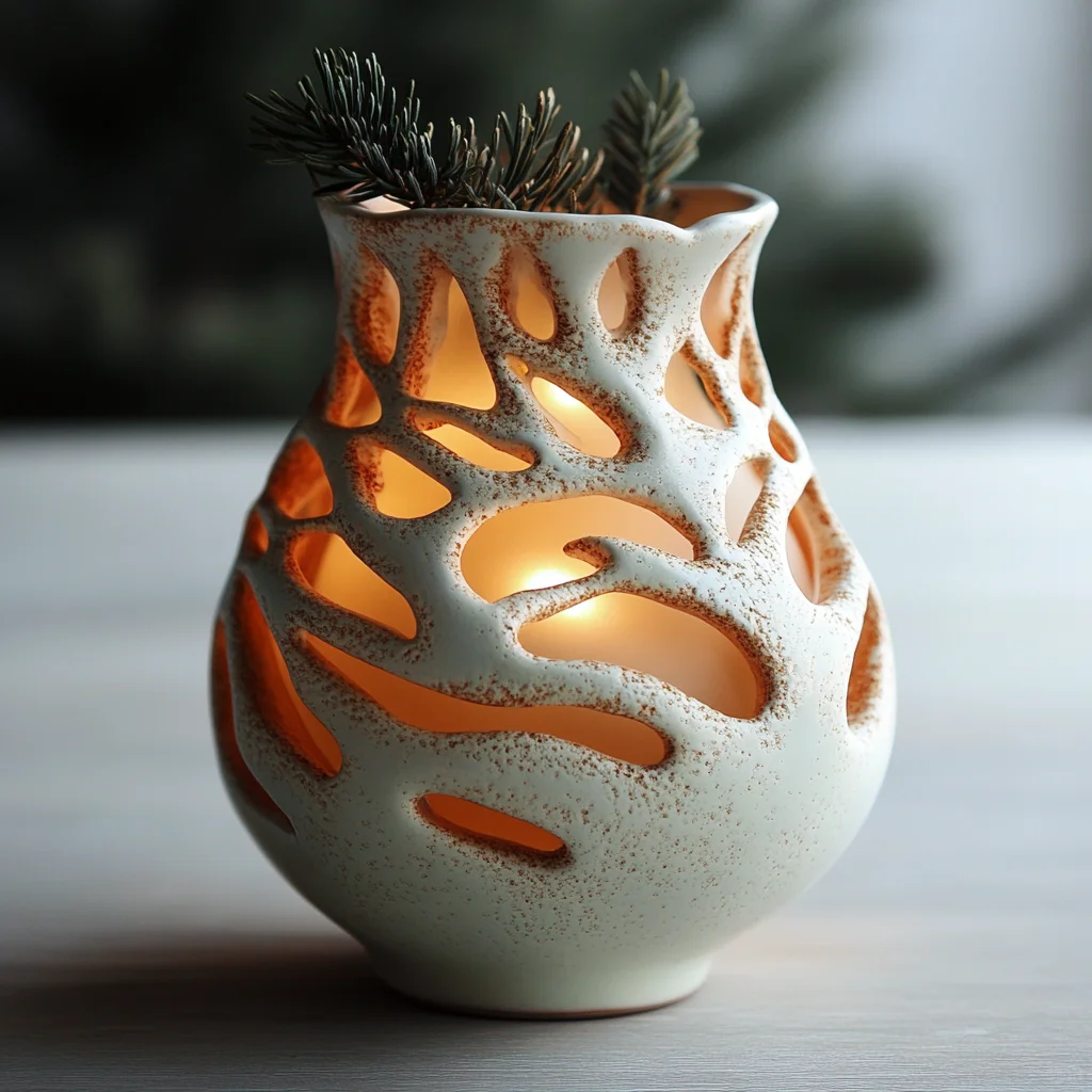 ?陶艺创意分享｜珊瑚透光杯