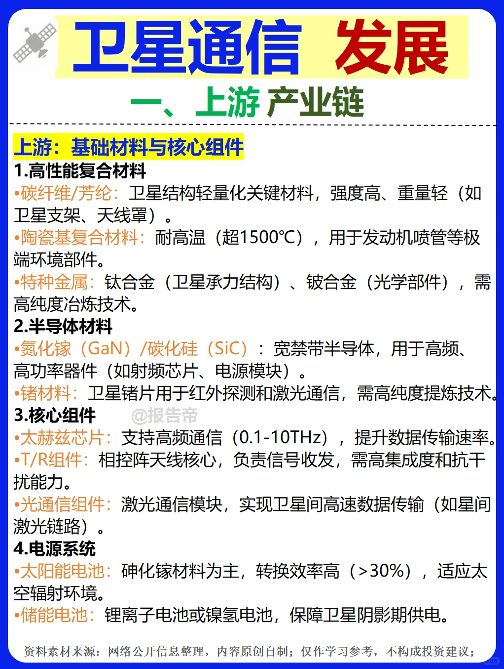 卫星通信 浪潮 12图看懂~1天1条产业链
