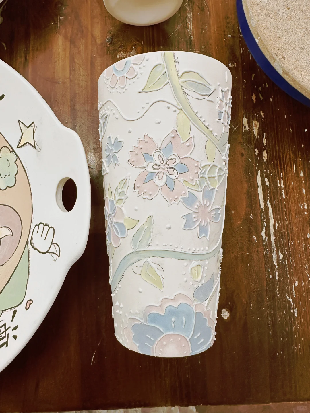 特种兵画陶的一天?️