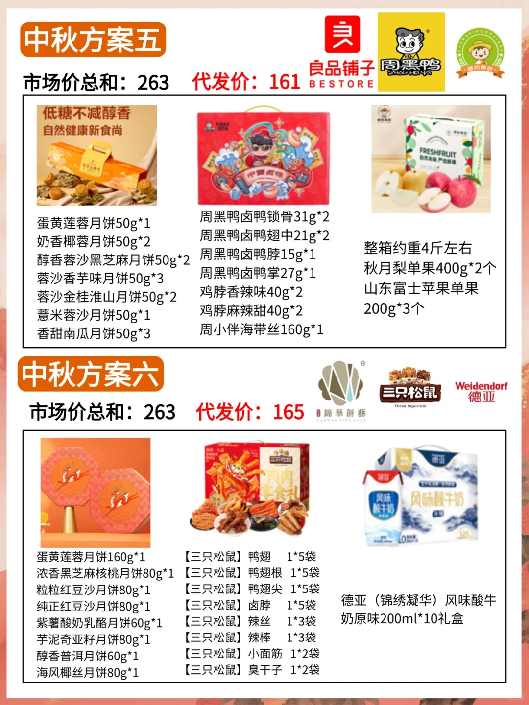 人均100+中秋礼品采购方案又被老板夸了?