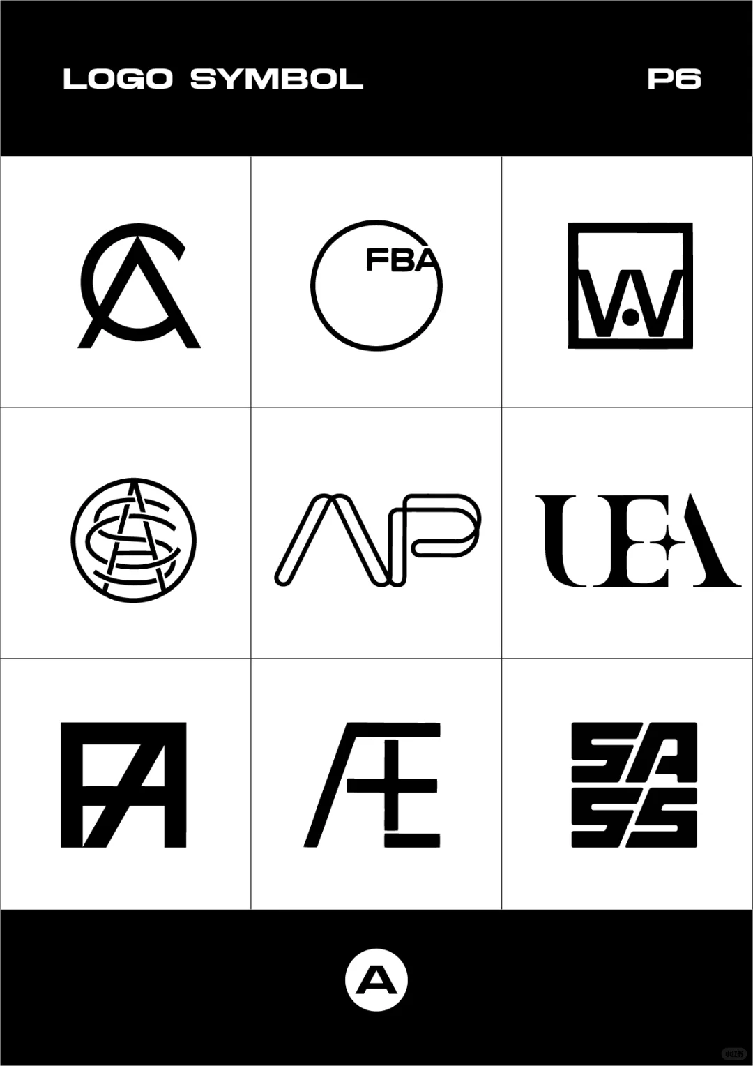 灵感分享｜关于“A”的LOGO设计