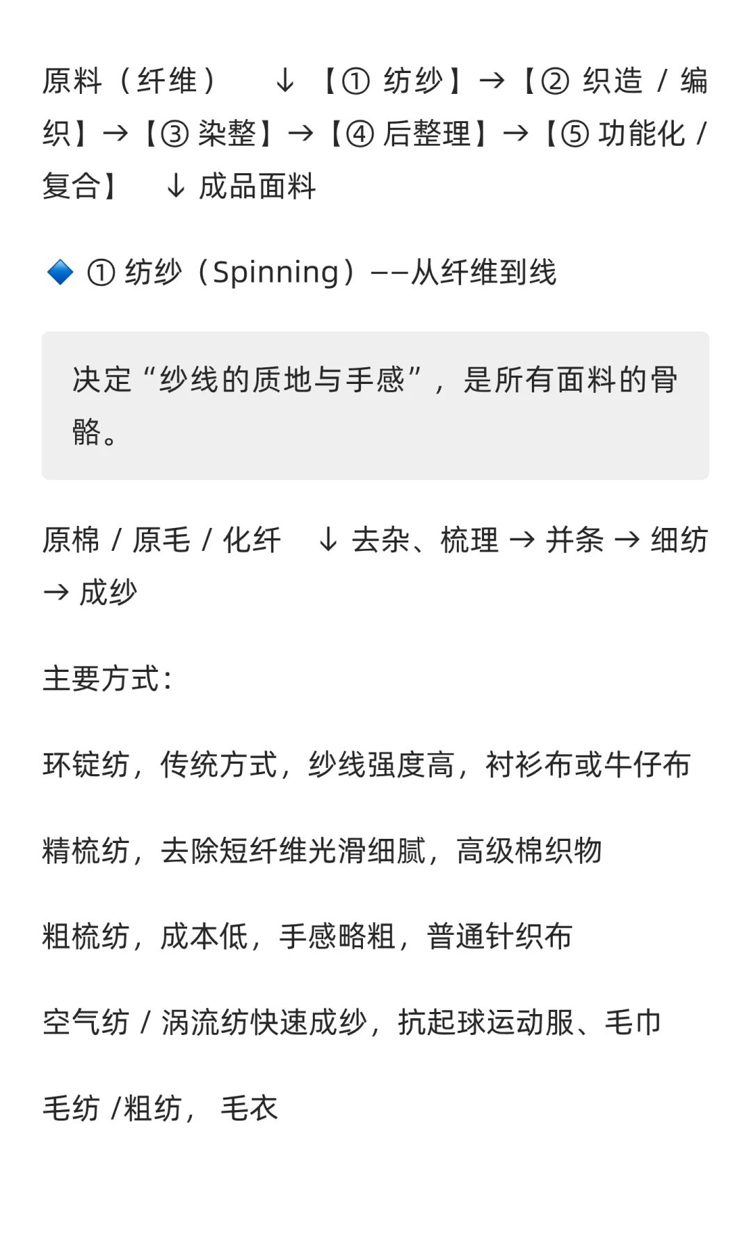 服装面料避坑指南，工艺篇