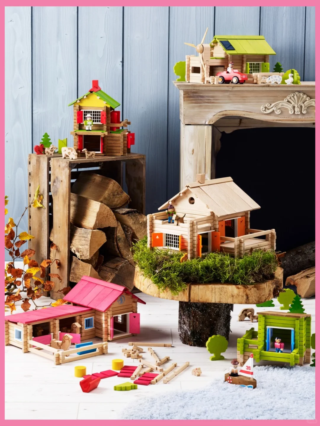 Jeujura积木小屋|邀明月共筑法式童话