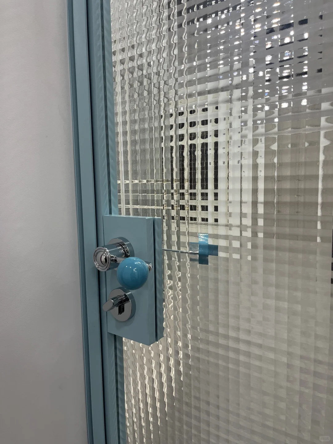 廊坊｜太美啦！1K＋搞定超火的柯布西耶蓝门