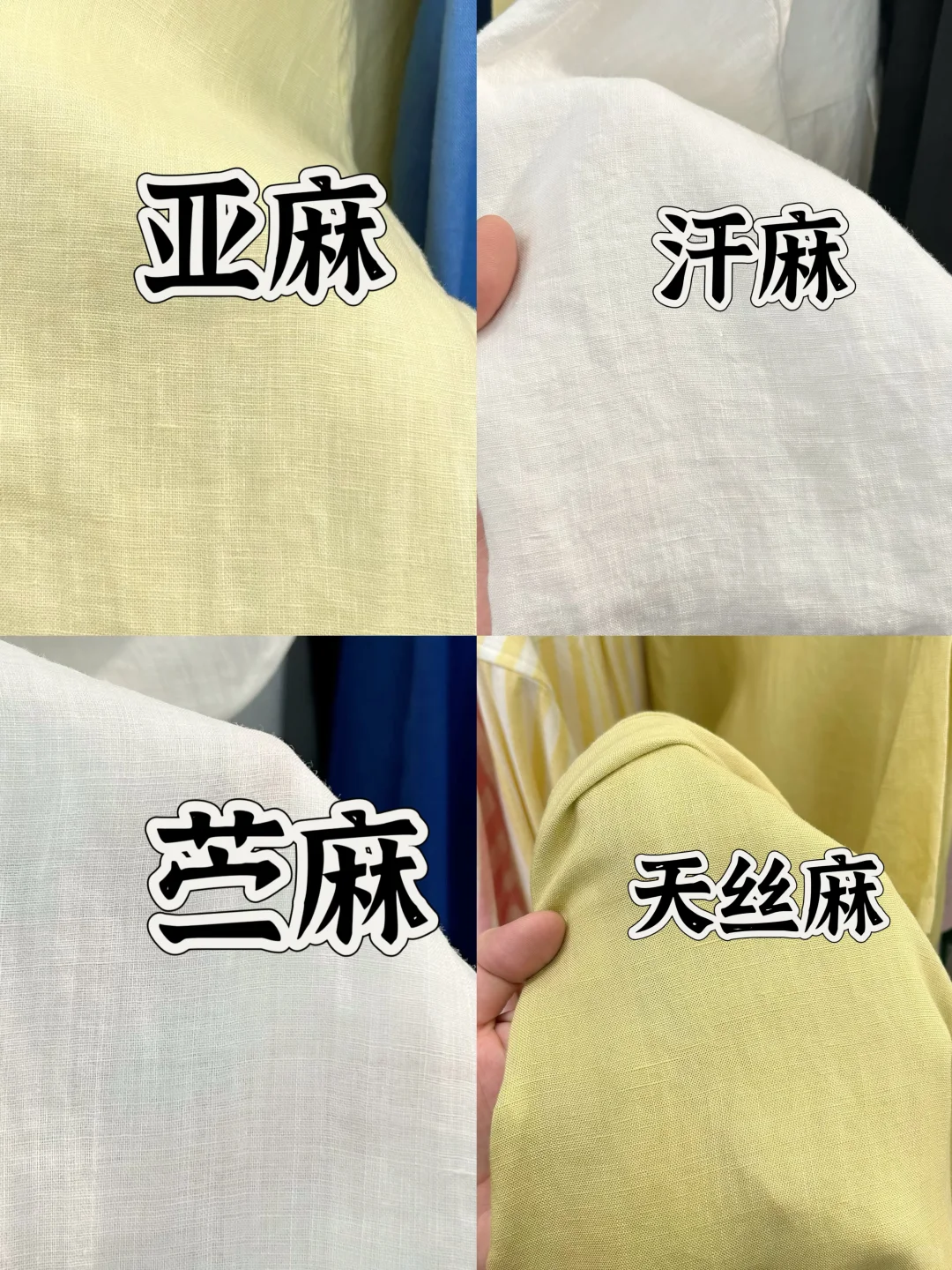 ?夏日麻料选购终极指南|汉麻、亚麻、苎麻一
