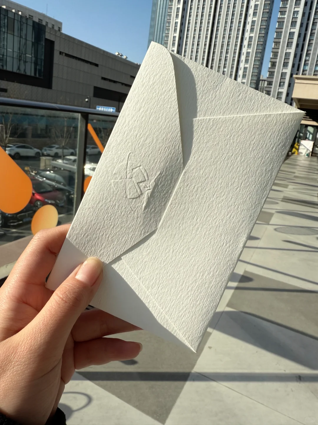 棉纸凹凸浮雕信封✉️