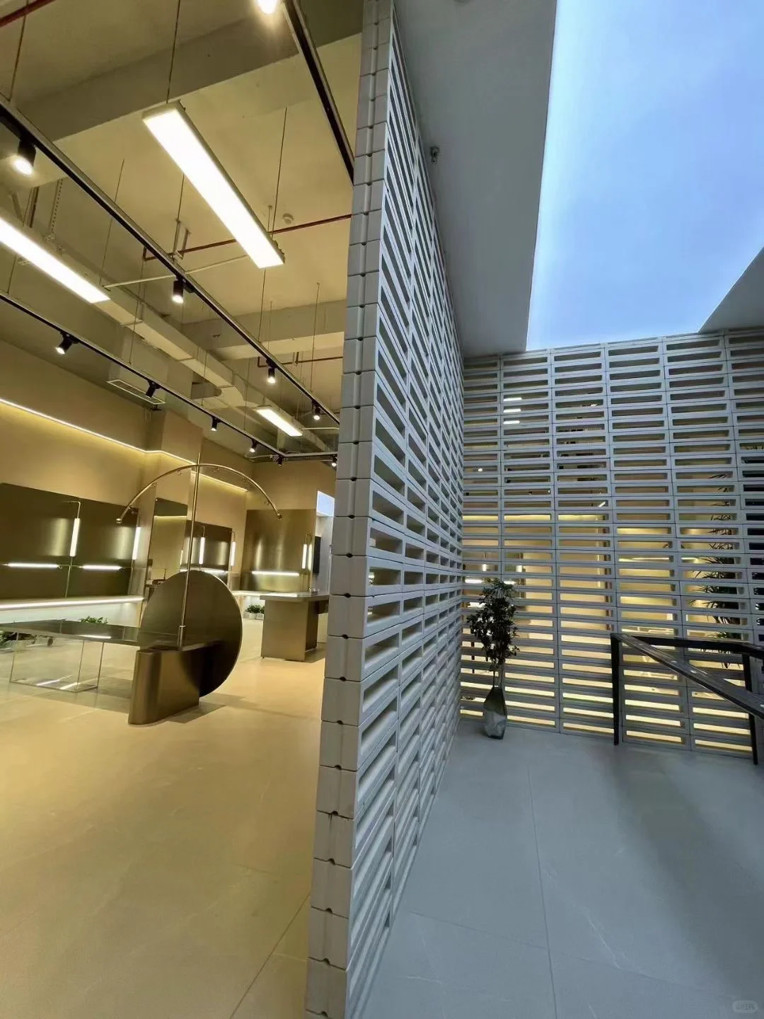 水泥构件施工现场实拍