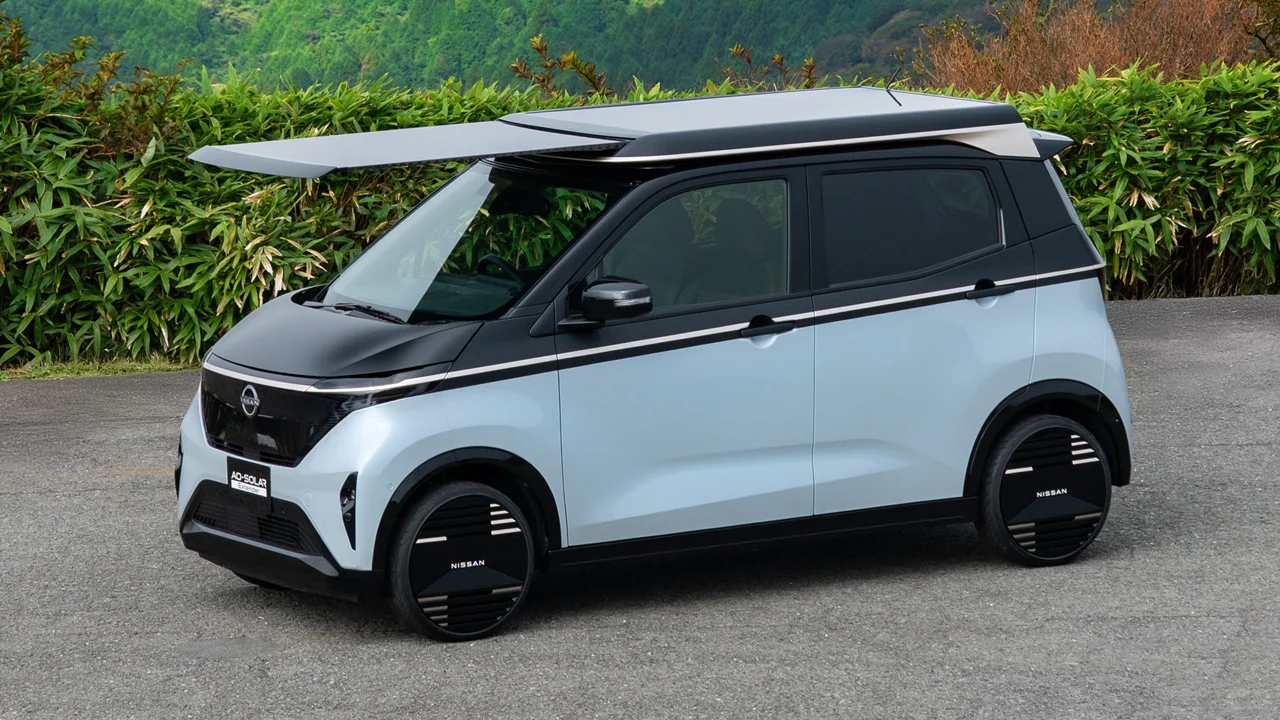 日产太阳能电池版，一年发电3000公里！