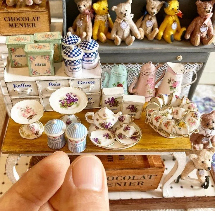 微缩娃屋摆件家居迷你家具