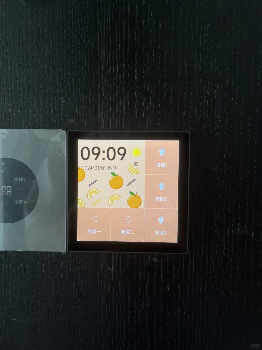 左滑??看平头熊AKplus中控屏上墙效果❗️❗️