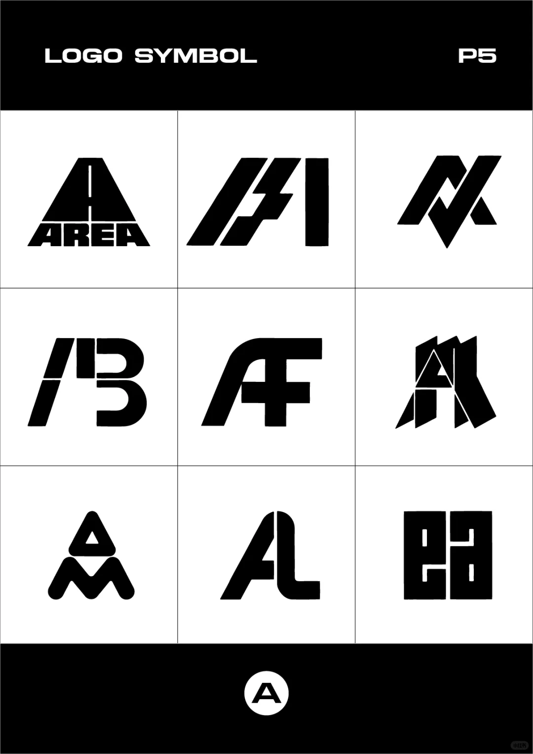 灵感分享｜关于“A”的LOGO设计
