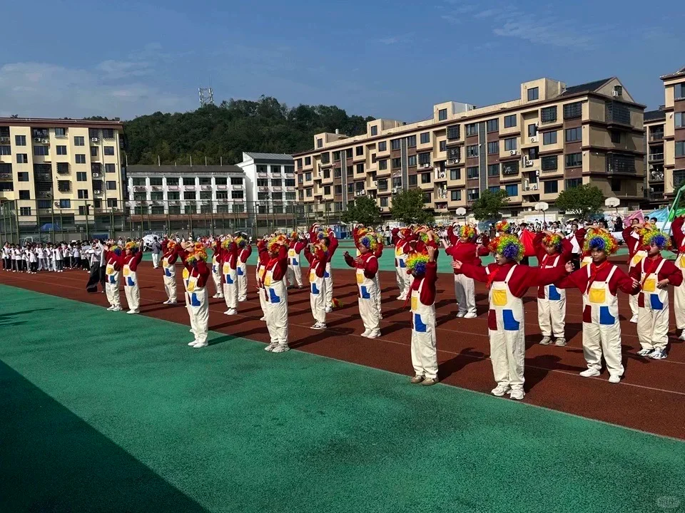 运动会开幕式 “彩虹军团” 杀疯了?