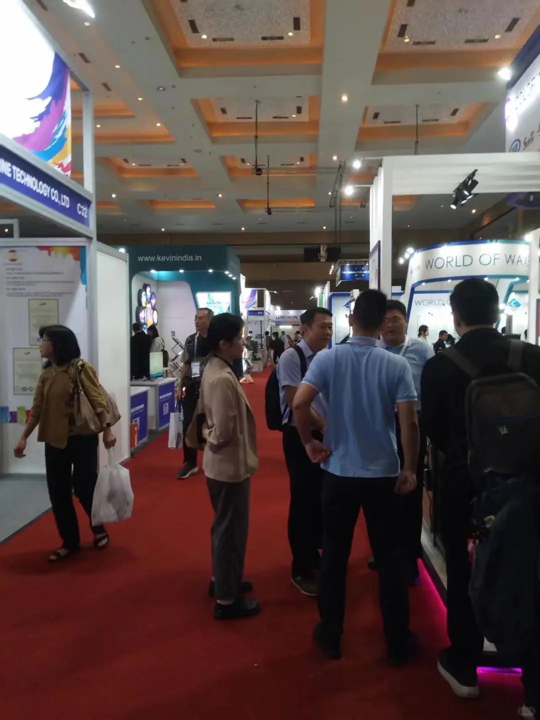 印尼太平洋涂料展开展第一天