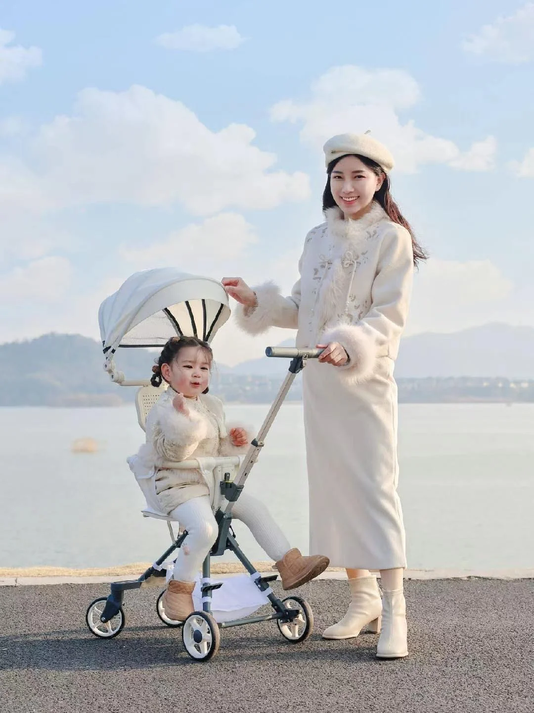 小孩子的玩具车，真的好酷啊！